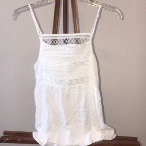 Very J White tank top  size M